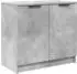 vidaXL Badezimmerschrank betongrau 64,5x33,5x59cm Holzwerkstoff (880740)