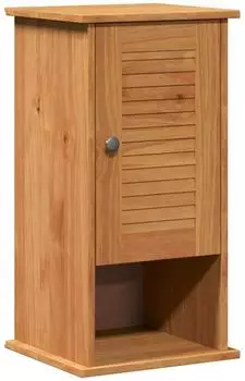 vidaXL VIGO Wandmontierter Badezimmerschrank honigbraun 37x34x71,5cm (4019121)