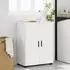 vidaXL Badezimmerschrank hochglanz weiß 60x35x80cm (883308)