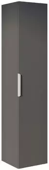 Bernstein Tim Hochschrank anthrazit matt, Chrom, 35x165x35cm