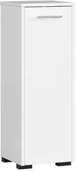 Akord Furniture Factory FIN S30 Badezimmerschrank, 1-türig, weiß, 30x82x30cm (OP0LSZABIA002)