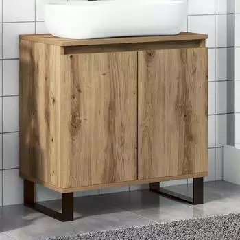 vidaXL Badschrank Artisan-Eiche 58x33x60cm Holzwerkstoff (857221)