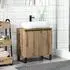 vidaXL Badschrank Artisan-Eiche 58x33x60cm Holzwerkstoff (857221)