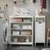SoBuy BZR121 Badmidischrank weiß, Holzwerkstoff, 70x90x35cm (BZR121-W)