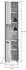 xonox.home Kojak Hochschrank mit Beleuchtung, weiß Hochglanz, 40x188x34cm