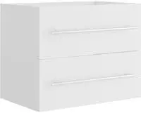 vidaXL Waschbeckenunterschrank Wei&szlig; 60x38,5x48 cm Holzwerkstoff