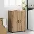 vidaXL Badezimmerschrank Artisan-Eiche 60x35x80cm