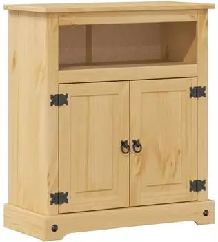 vidaXL Corona Badschrank 70x33x80cm, Massivholz Kiefer (4013405)