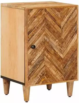 vidaXL Badezimmerschrank, Massivholz Mango, braun, 38x33,5x58cm (4018937)