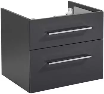 Fackelmann Hype 3.0 Waschtischunterschrank 60cm, 2 Schubladen, anthrazit (83211)