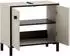 Schildmeyer Edda Waschbeckenunterschrank 2 Türen cremebeige, 65,1x59,1cm