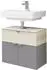 Pelipal Quickset 394 Waschbeckenunterschrank Quarzgrau/Polar Pinie 80cm