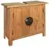 vidaXL Waschtischunterschrank Massivholz Kiefer 70x32x63cm (246035)