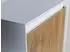 Bernstein Fiona Seitenschrank Eiche-Optik 50x28,8x88cm (mit Seitenschrank rechts)