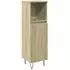 vidaXL Badezimmerschrank Sonoma-Eiche 30x30x100cm Sperrholz (849671)