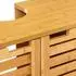 Gerster SICELA Waschbeckenunterschrank Bambus, 60x28x80cm
