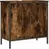 vidaXL Waschbeckenunterschrank Räuchereiche 60x30x60cm (842448)