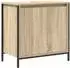 vidaXL Badezimmerschrank mit Waschbecken Sonoma-Eiche 60x34,5x60cm