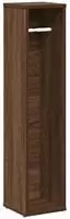 vidaXL Badezimmerschrank mit Rollenhalter Braune Eiche 20,5x20x90 cm