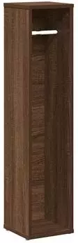 vidaXL Badezimmerschrank mit Rollenhalter braune Eiche 20,5x20x90cm (858512)