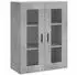 vidaXL Wandschrank Betongrau 69,5x34x90cm (828496)