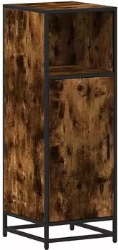vidaXL Badezimmerschrank R&auml;uchereiche 35x37,5x100cm Holzwerkstoff (849241)