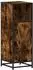 vidaXL Badezimmerschrank Räuchereiche 35x37,5x100cm Holzwerkstoff (849241)