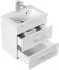 Posseik Portus 500 SlimLine Waschtisch 50cm, 2 Schubladen, Keramikbecken