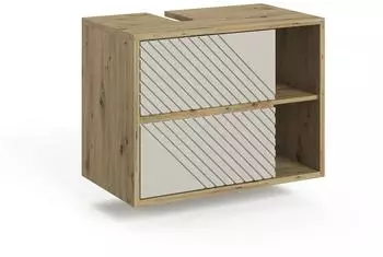 VICCO Viola Waschbeckenunterschrank Artisan-Eiche 80x60cm (60726)
