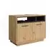 VICCO Beatrice Waschbeckenunterschrank Artisan Eiche/Anthrazit 80x64cm (40163)