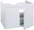 MCW Waschbeckenunterschrank MCW-L86, Holzwerkstoff, 2 Türen, weiß, 59x48x45cm (MCW-L86)
