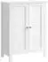 Vasagle Mira Badschrank, 2 verstellbare Einlegeböden, 30x60x80cm, weiß (BCB60W)
