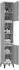 vidaXL Badezimmerschrank Grau Sonoma 30x30x190cm Holzwerkstoff (819802)