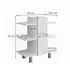 VICCO Fynn Waschbeckenunterschrank weiß, 60x70cm (49994)