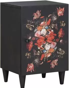 vidaXL Badezimmerschrank Massivholz Mango mehrfarbig 38x33,5x58cm (4018721)