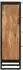 vidaXL Badschrank Massivholz Akazie und Eisen 40x30x100cm (372746)