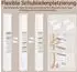 SoBuy Badezimmerschrank schmal mit Schublade, weiß, 20x96x20cm (BZR151-W)
