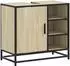 vidaXL Waschbeckenschrank Sonoma-Eiche 65x33x60cm Holzwerkstoff (849285)