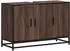 vidaXL Waschbeckenunterschrank braun Eichen-Optik 90x33x60cm (849273)