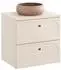Comad Sanae Waschtisch 60,6cm, 2 Schubladen, sandbeige