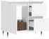 vidaXL Badezimmerschrank weiß 65x33x60cm Holzwerkstoff (831596)
