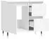 vidaXL Badezimmerschrank weiß 65x33x60cm Holzwerkstoff (831596)