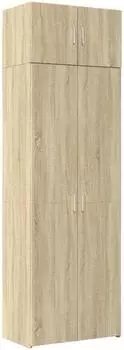 vidaXL Kleiderschrank Sonoma-Eiche 70x42,5x225cm (3281324)