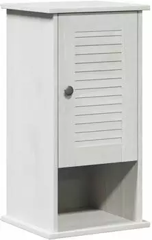 vidaXL VIGO Badezimmerschrank wandmontiert, wei&szlig;/antikwei&szlig;, 37x34x71,5cm (4019122)