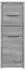 vidaXL Schmaler Badschrank mit Rollen, Grau Sonoma, Holzwerkstoff (855282)