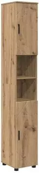 vidaXL Badezimmerschrank Artisan-Eiche 30x35x192cm