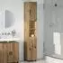 vidaXL Badezimmerschrank Artisan-Eiche 30x35x192cm