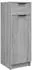 vidaXL Badschrank Grau Sonoma, Holzwerkstoff, 32x34x90cm (817058)