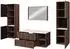 Mirjan24 Badmöbel-Set, Weiß, Holzwerkstoff, 2 Schubladen, Rechteckig, 100x57x45 cm (800000849022)