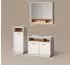Livinity Badmöbel-Set, Weiß, Sonoma Eiche, Holzwerkstoff, 14 Fächer, Rechteckig, 80x64x40 cm